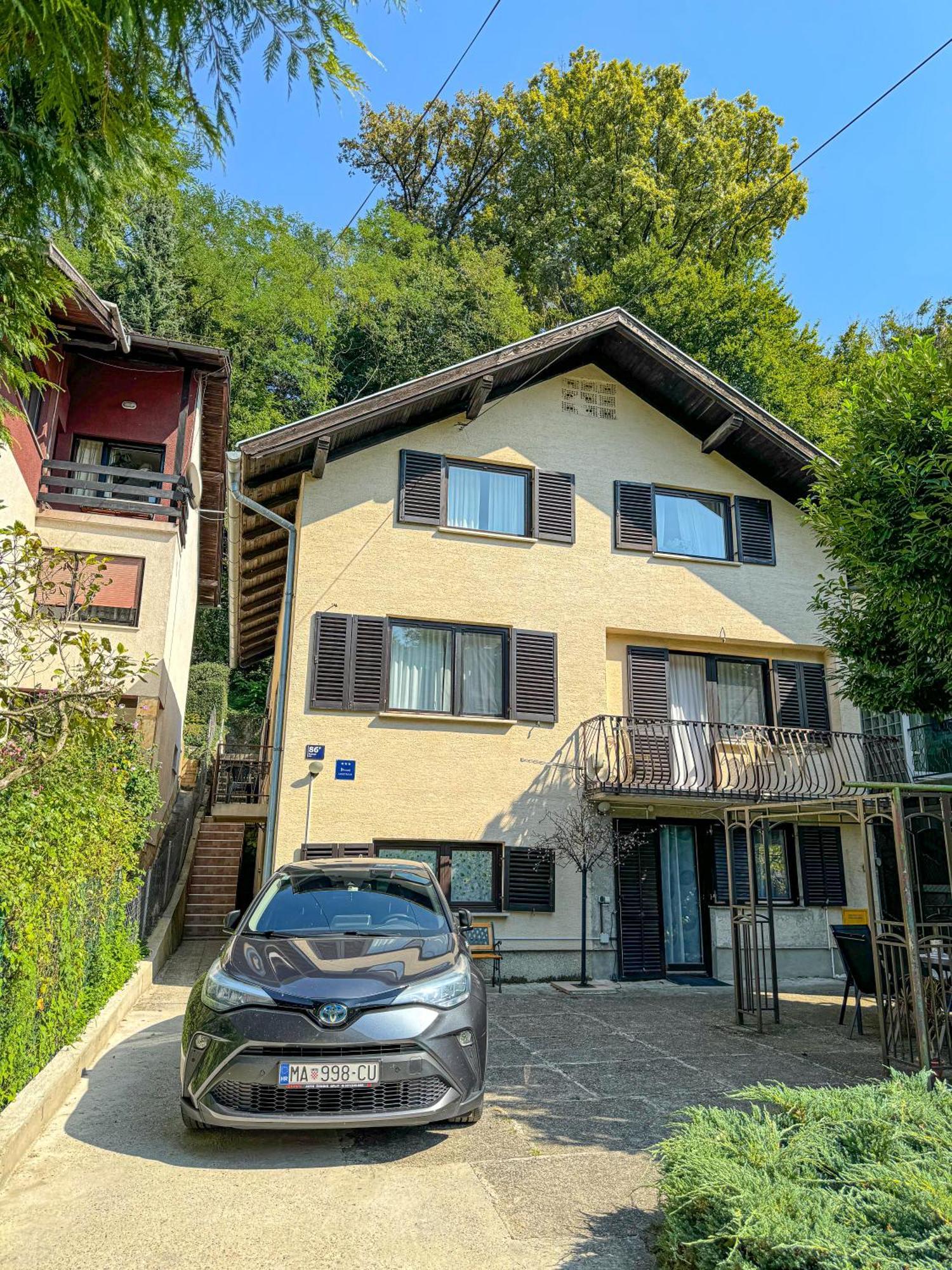 Apartman Mibel Zagreb Buitenkant foto